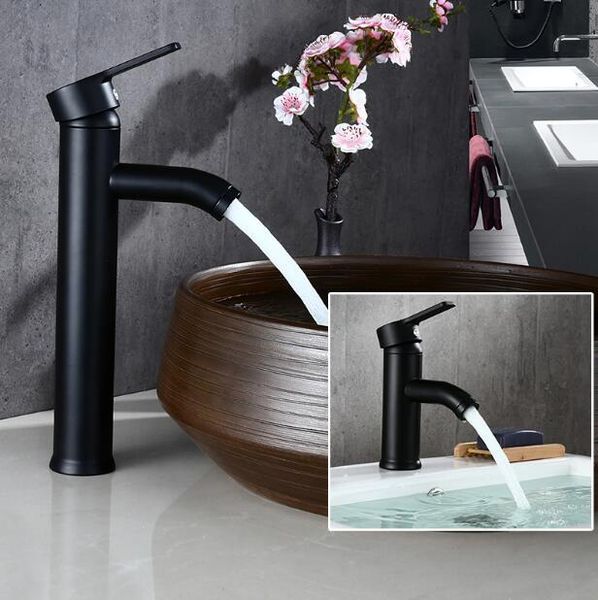 

bathroom sink faucets basin faucet black water mixer and cold faucet,basin tap
