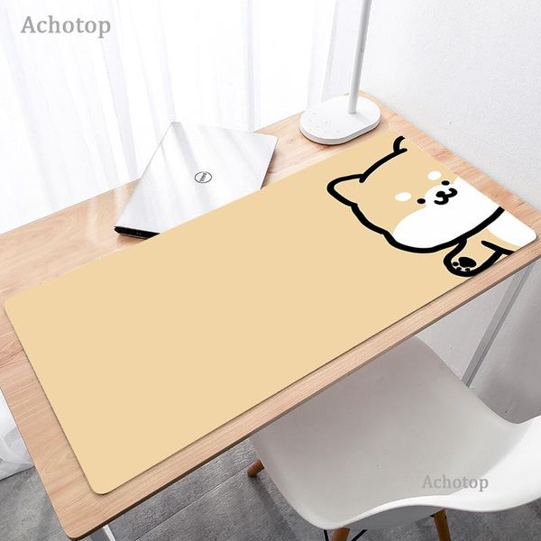 

mouse pads & wrist rests large animal pink mousepad gamer cute kawaii gaming accessories rubber otaku big fashion lapnotebook desk mats