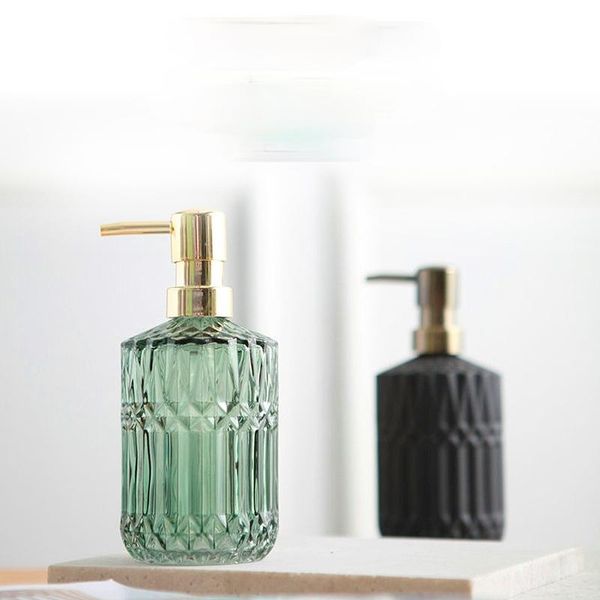 

liquid soap dispenser home el bathroom conditioner hand shampoo bottle chic glass refill empty detergent container