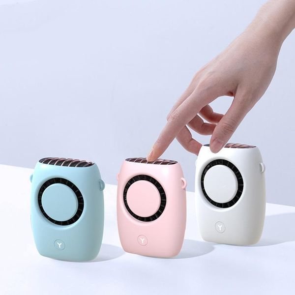 

electric fans 1pcs mini fan deskair cooling adjustable wind speed portable handheld pocket usb plastic