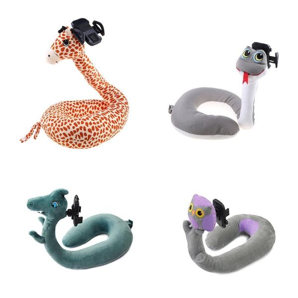 

pillow 2in1 mobile phone holder for memory foam neck travel u shaped l74d