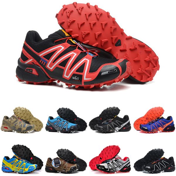 

discount speed cross 3 outdoor mens running shoes speedcross runner jogging iii black green pink grey #78 men trainers sports sneakers chaus