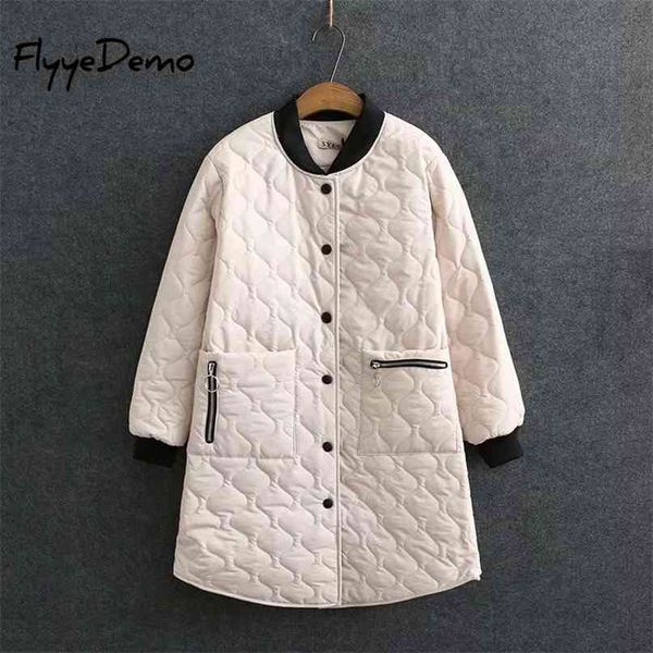 

warm winter long coats for woman plus size full sleeve fashion korean style casual parka women jackets 4xl 210923, Black