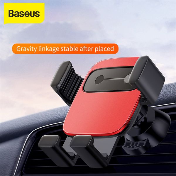 

baseus gravity air vent mount for i samsung huawei mobile phone support car holder stand