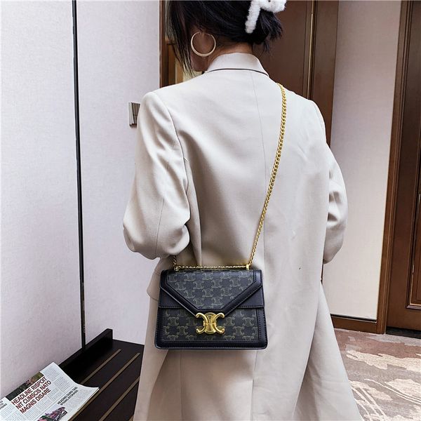 

luxury handbags saijia triumphal arch tofu box 2021 new fashion one shoulder cross small square bag