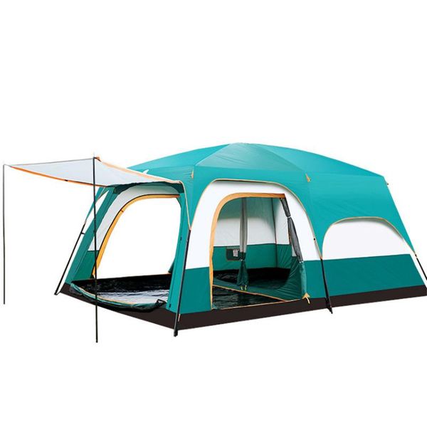 

tents and shelters outdoor tent 5-8 person camping tent,two bedrooms one living room easy instant backpacking for sun shelter,travelling,hik