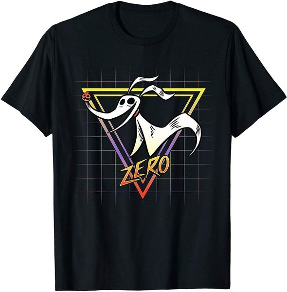 

nightmare before christmas zero retro 90s t-shirt size s-5xl, White;black