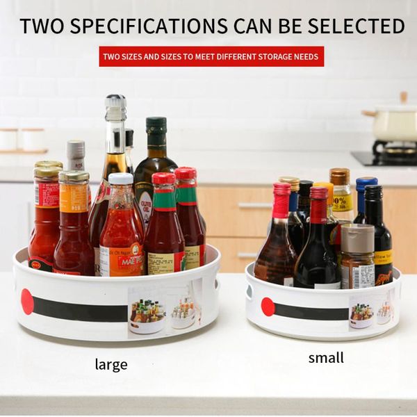 

kitchen storage & organization s/l multi-function anti-skid tray display plastic rotary bathroom party shelf serving 360 rotation cosmetic d