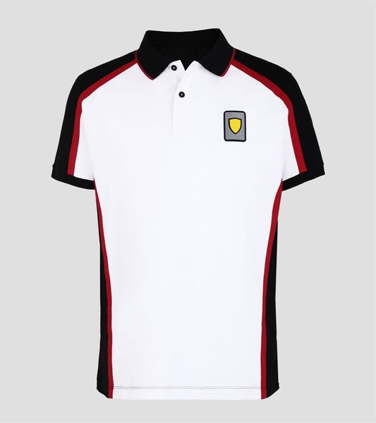 

2021f1 formula one racing suit summer fan lapel short-sleeved polo sweatshirt plus size same style charles leclerc clothing can be customize