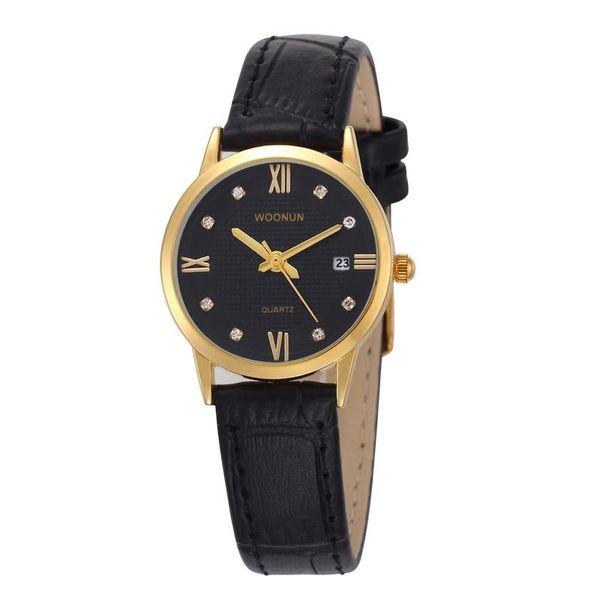 

wristwatches women casual watches fashion ladies leather band quartz wrist horloges vrouwen relogio feminino montres femme, Slivery;brown