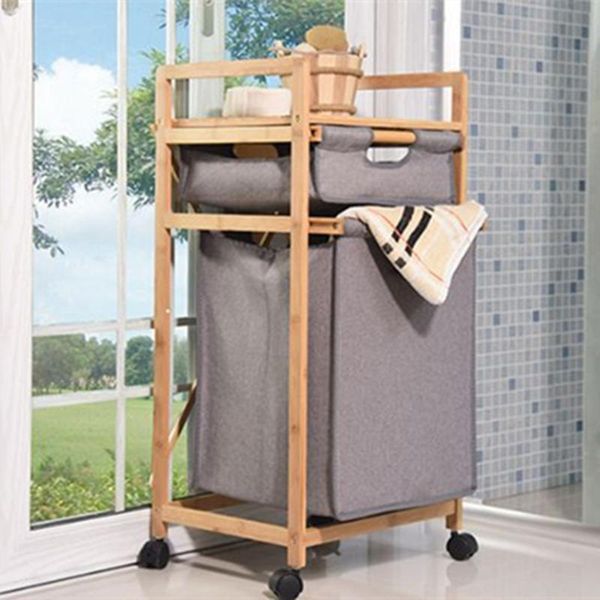 

storage baskets foldable baboom floor stand bathroom finishing rack dirty clothes basket laundry with wheels