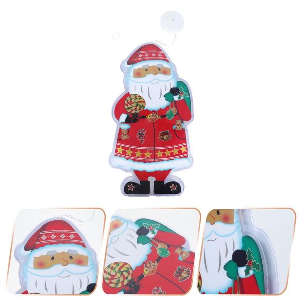 

christmas decorations 1pc light led lamp suction cup showcase decor