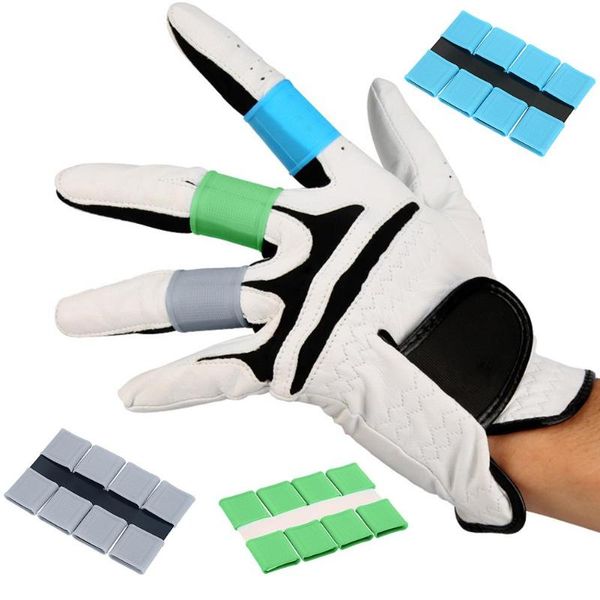 

golf training aids 8pcs multi color finger silicone support sleeves hand protector accessories