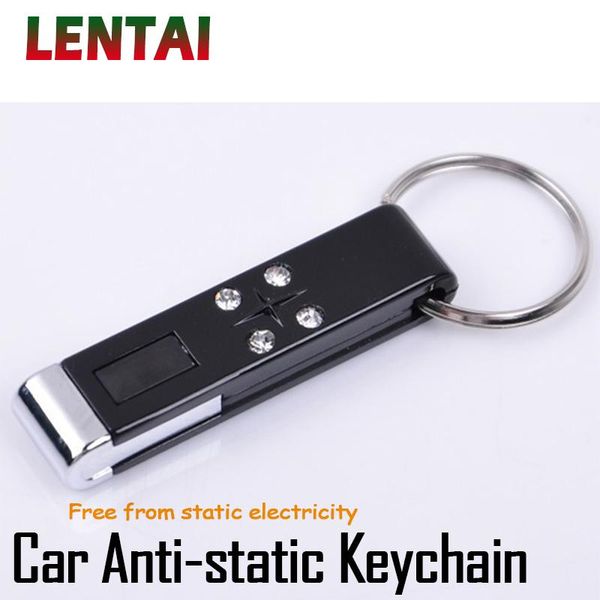 

keychains lentai anti-static keychain car key chain ring for fiat 500 opel insignia vectra c suzuki swift sx4 hyundai ix35 creta nissan, Silver