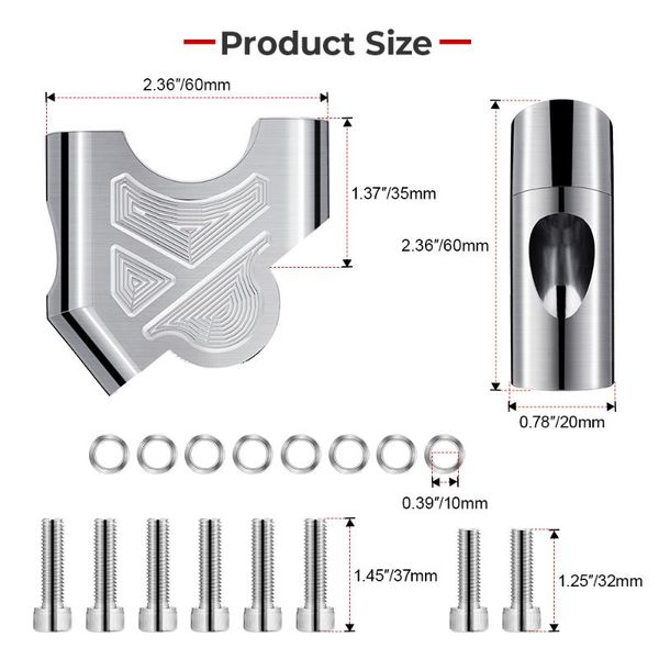

handlebars handlebar riser for r1200gs adventure 2014-2021 back move mount