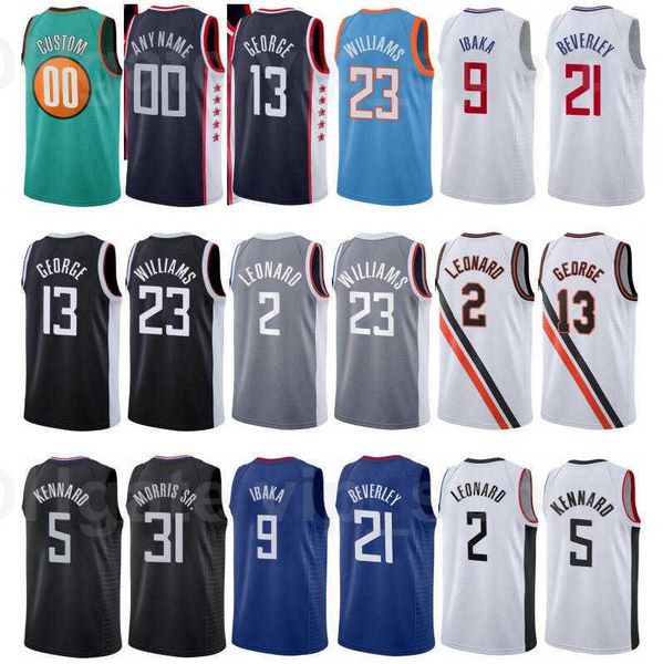 

print city earned edition basketball luke kennard jersey 55 reggie jackson 1 patrick patterson 54 marcus morris ivica zubac nicolas batum, Black