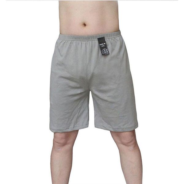 

men's sleepwear summer large size shorts cotton casual home pants comfortable loose sleeping men sleep bottoms nightwear, Black;brown
