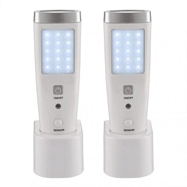 

night lights multi-function led motion-sensor light emergency rechargeable bright long-range spotlight