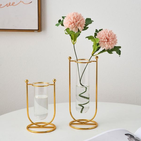 

vases nordic glass flower vase hydroponics terrarium modern home decor desk accessories living room decoration bedroom