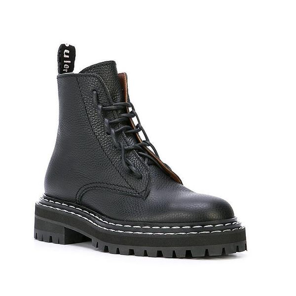 

boots timalina winter shoes women round toe flats black leather platform for woman snow female plush botas mujer hembra