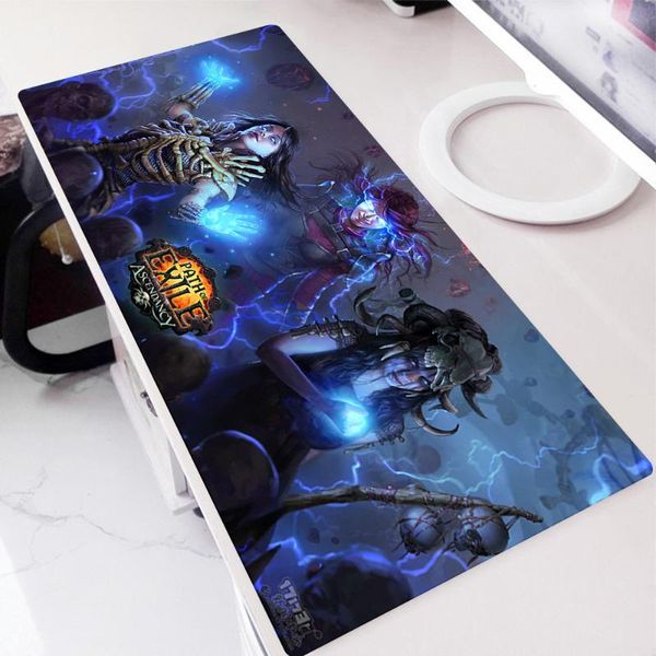 

mouse pads & wrist rests path of exile customized mousepads computer lapanime mat e-sports large pad rubber gaming accessory keyboard