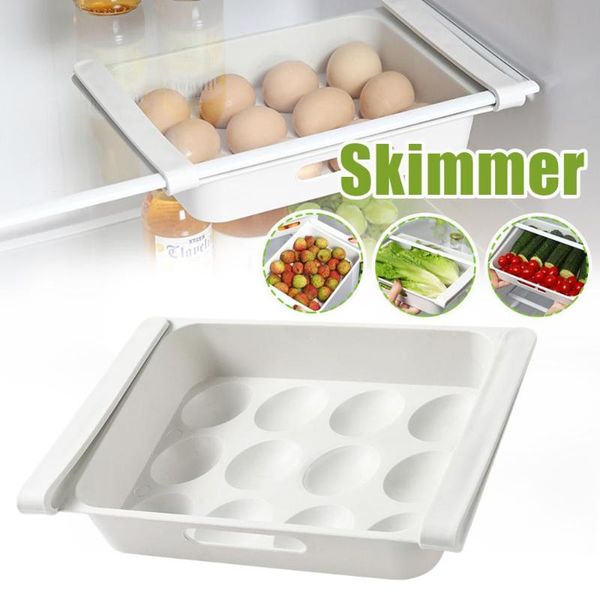 

storage bottles & jars kitchen egg box refrigerator plastic pull-out tray