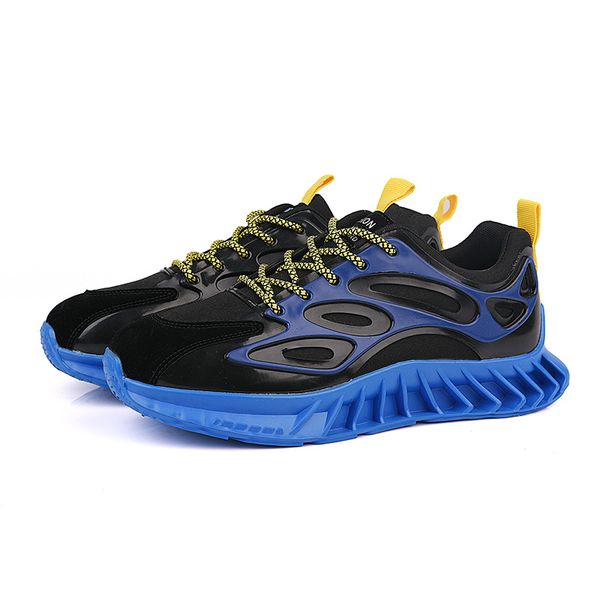 Мужчины новейшие женские туфли на открытом воздухе бегут зеленый синий апельсин -желтая мода #18 Мужские тренеры женские спортивные кроссовки ходячих бегун 99 S S