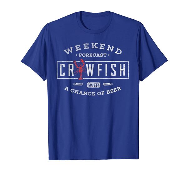 

Crawfish T Shirt Weekend Forecast Cajun Boil and Beer Tee, Mainly pictures