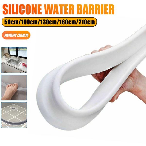 

other bath & toilet supplies 210cm silicone bathroom water ser shower dam non-slip dry and wet separation flood barrier door bot