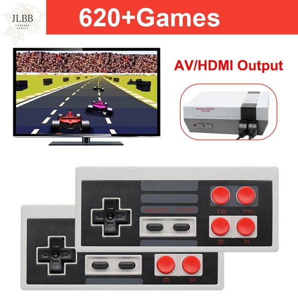 

handheld retro mini built-in classic 500/600 nes games for 4k tv -compatible/av output portable players game