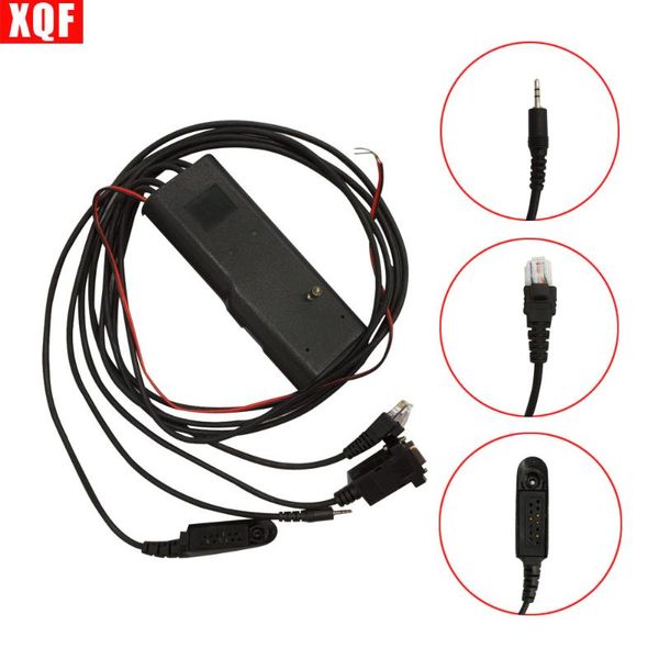 

4in1 programming cable for motorola radios gp88s gp328 gp300 gm300 two way radio walkie talkie