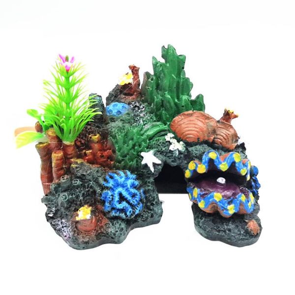 

decorations fish tank aquarium ornament crafts coral rockery