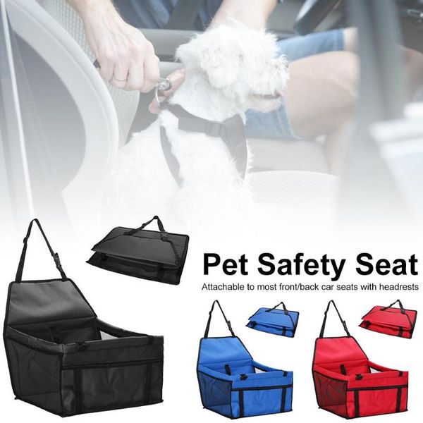 

car organizer pet safety seat dog cushion carrier pad safe carry house cat puppy bag travel accessories