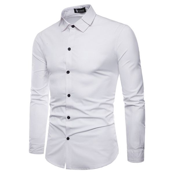 

men's long collar turn down two layers cardigan neck single-breasted thin shirt, White;black