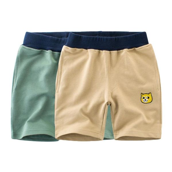 

shorts 2021 summer clothing girls boys kids short cartoon bear children beach casual sports pants cotton comfortable panties, Black
