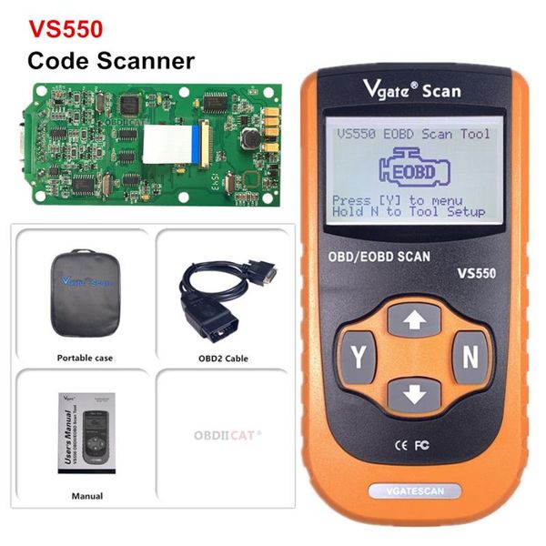 

code readers & scan tools wholesale price obdii obd2 vgate vs550 scanner eeor reader auto/car diagonstic tool for va-g