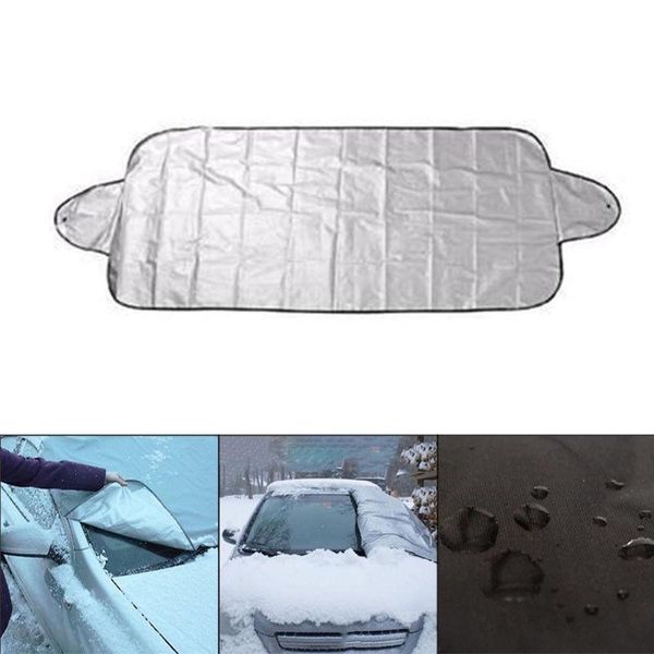 

car cover exterior protection snow blocked covers ice protector visor sun shade front rear windshield block sunshade