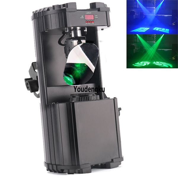 30w RGB 3in1 cob dmx led disco scanner gobo COB LED RGB Rotation Spiegel Scanner Regenbogen Effekt Party DJ Spot Beleuchtung