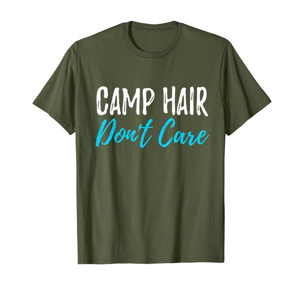 

Camp Hair Don't Care Shirt Funny T-Shirt for Campers, Mainly pictures