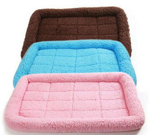 

kennels & pens pet lamb velvet pad warm pad, dog and cat nest autumn winter general supplies