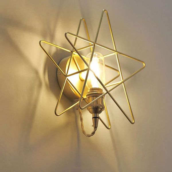 

modern led stone wall light abajur bedroom home deco lustre lamp