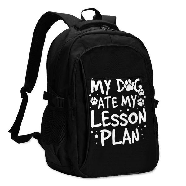 

backpack dog trainer backpacks aesthetic charger usb outdoor girl lightweight bags