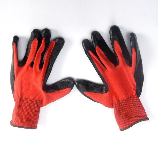 

protect matte size durable working labor dipped wear hand guards anti slip disposable gloves