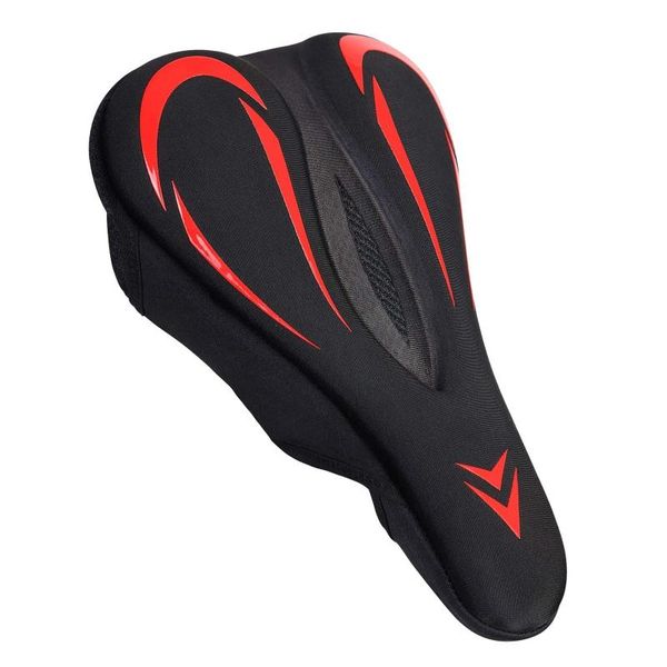 

bike saddles seat cushion cover road mountain bicycle silicone 3d gel saddle thicken waterproof cycling accessories #