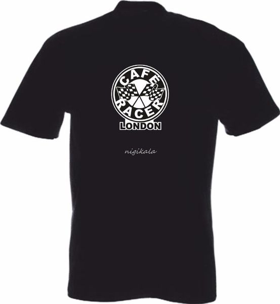 

men's t-shirts short sleeve o neck casual t-shirt clothing pl size cafe racer london men t shirt great quality funny man, White;black