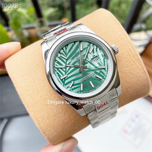 

watch kf factory produces men's watches automatic mechanical watch 41mm 904l 2813 asian movement luxury fashion calendar wristwatch-188, Slivery;brown