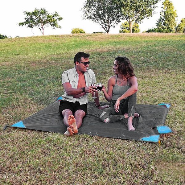 

portable camping mat picnic ground mattress tablecloth outdoor waterproof beach blanket pads