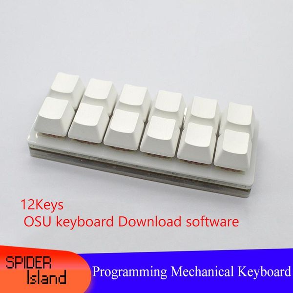 

keyboards programmable keyboard 12keys usb macro programming mechanical custimize diy for game drawing media player win