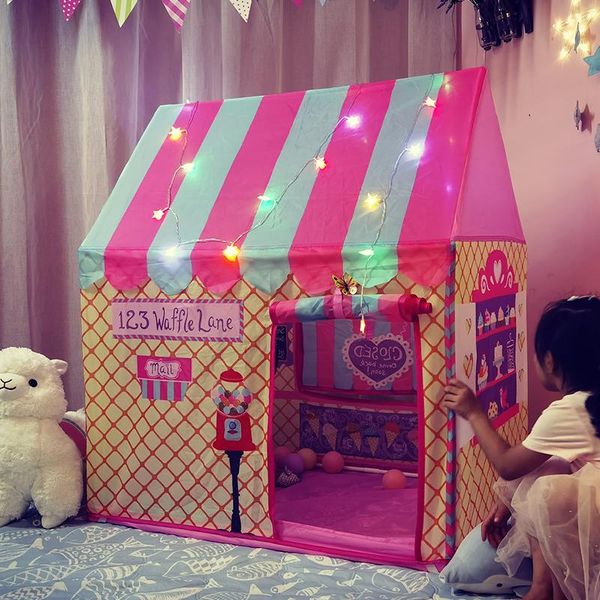 

tents and shelters portable kids tent child baby toys fairy house for children play ball pool christmas birthday gift
