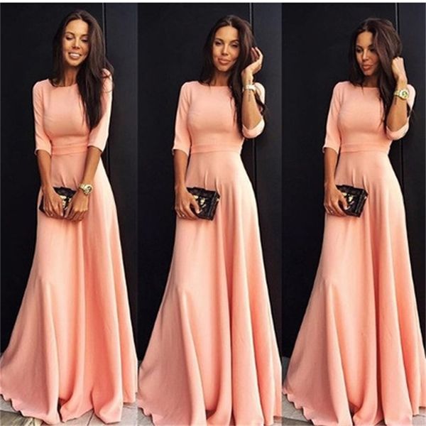 

summer quarter sleeve fishtail women's s long skirt chiffon, Black;gray